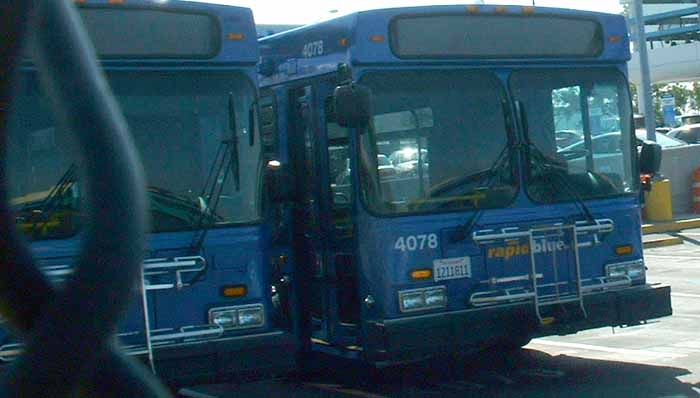 Santa Monica Big Blue Bus New Flyer L40LF 4078